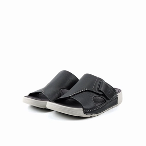 camel active Slip On Sandals Men CENTRO-892402-ES1SV-1-Black Sandals Ochi Photos