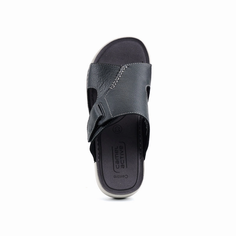 Sandals Curacao Map camel active Slip On Sandals Men CENTRO-892402-ES1SV-1-Black