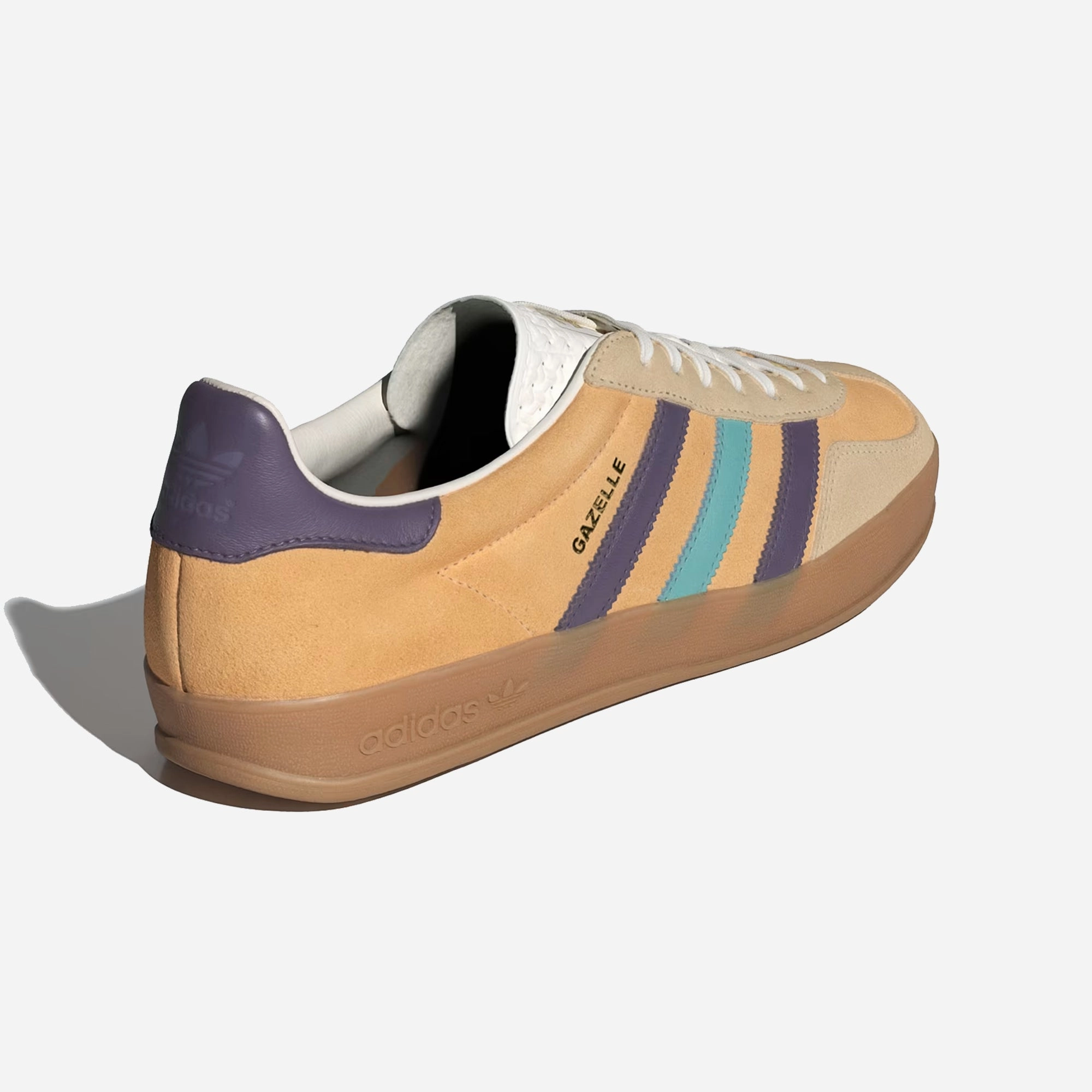 Adidas Most Expensive Shoes Adidas Originals | GAZELLE INDOOR { GLOW ORANGE/VIOLET/OFF WHITE