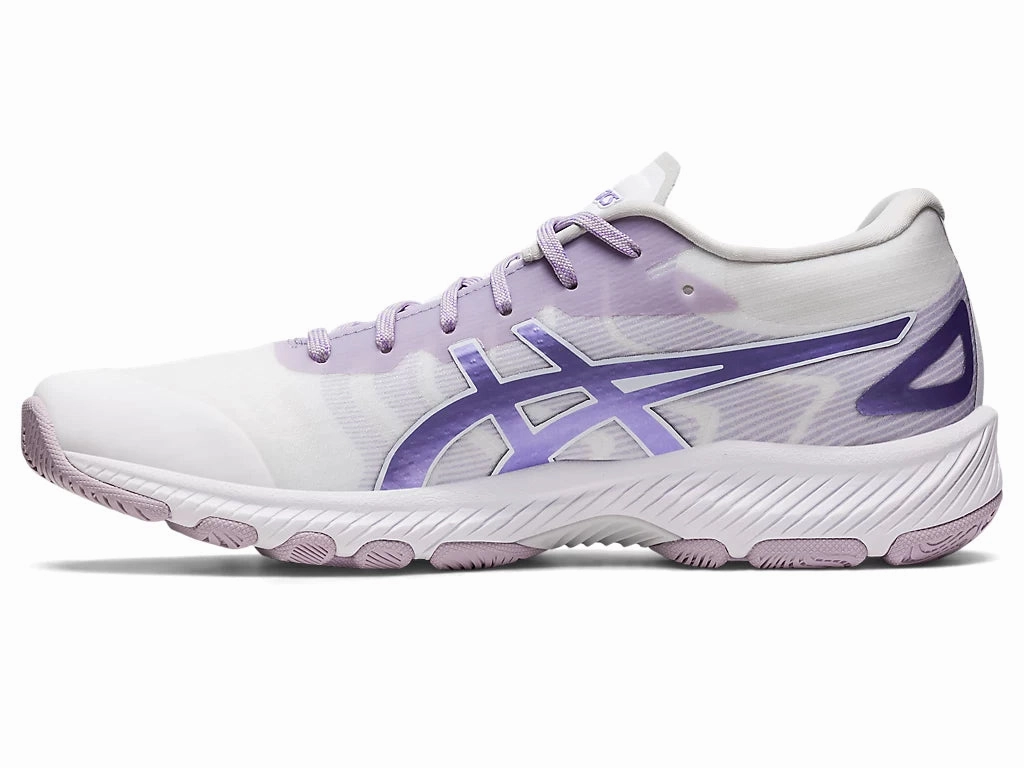 Asics Netburner Professional FF 3 Womens White/Digital Violet Asics Price Shoes