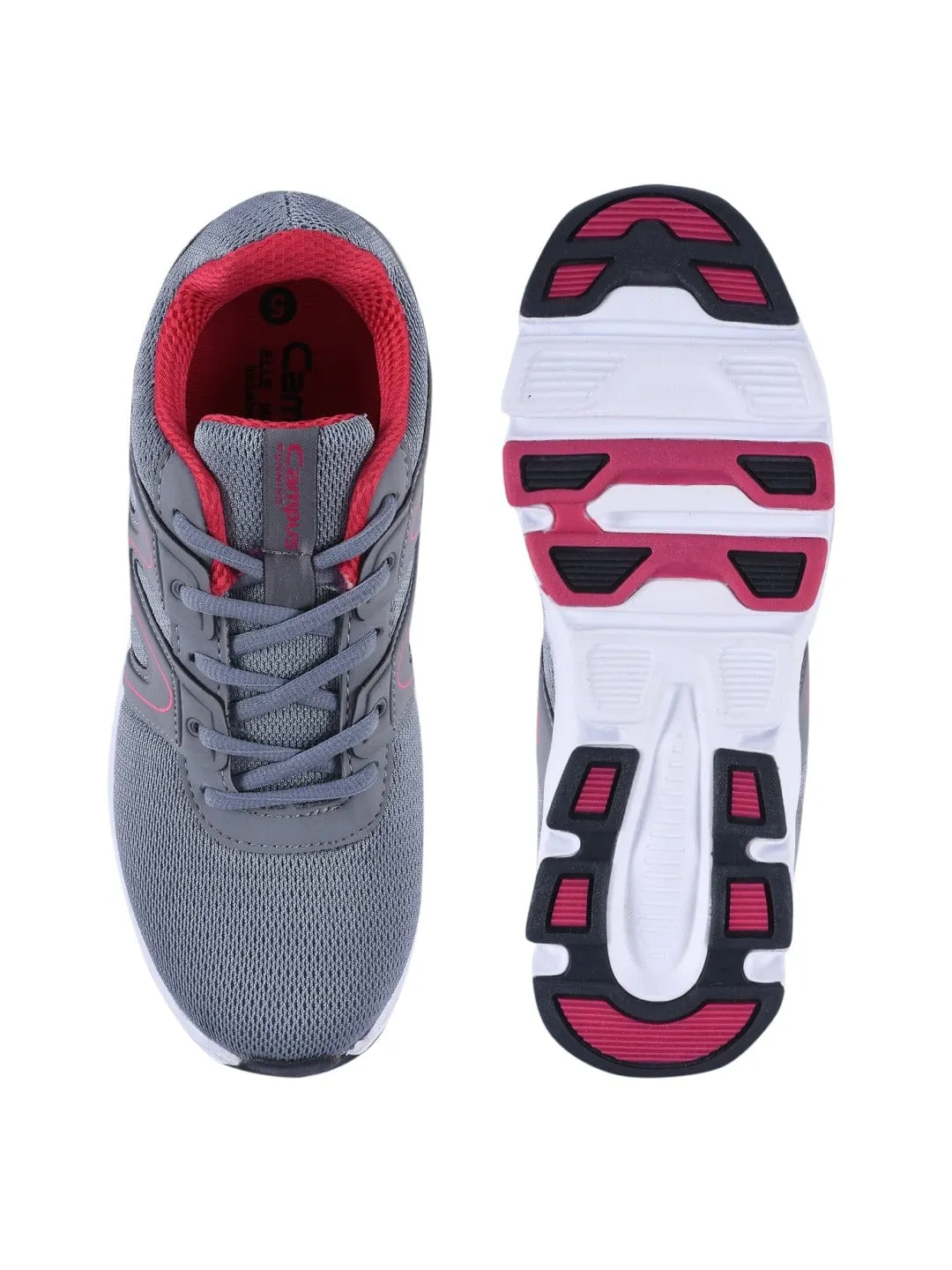 Running Shoes With The Most Cushioning ELLE Grey Women's Running Shoes