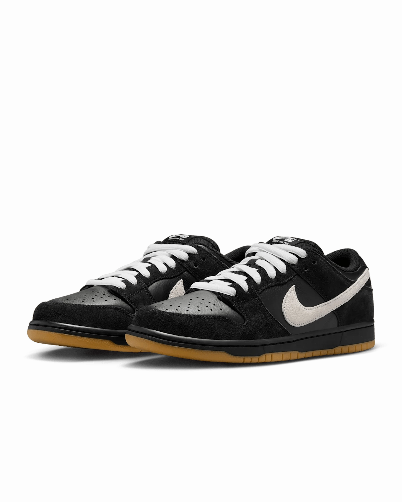 Asics Run Shoes Nike SB Dunk Low Sneakers - Black and White *Excluded from the Free shipping offer*