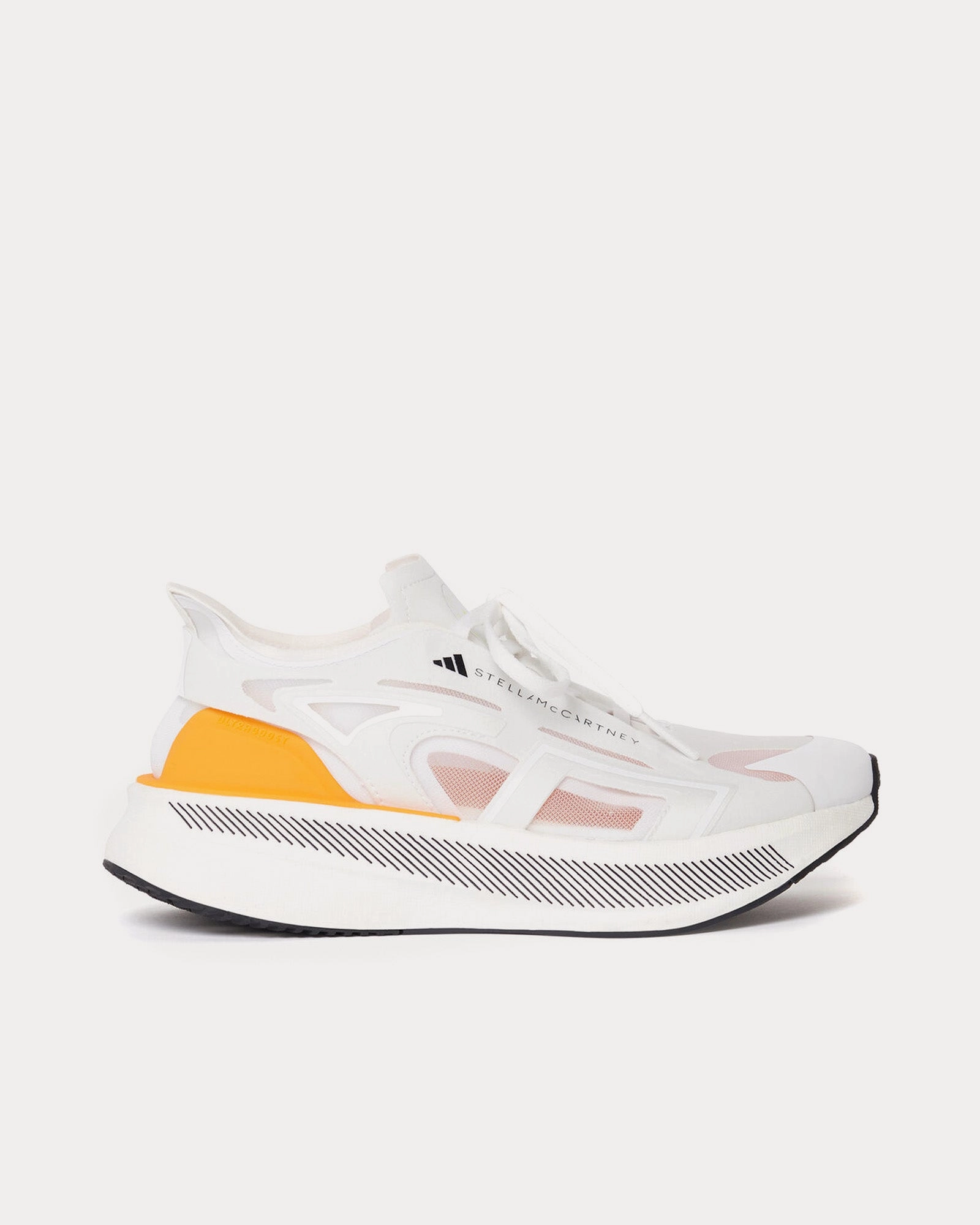 Ultraboost 5 White / Semi-Solar Slime / Yellow Running Shoes Adidas Shoes Soccer Predator