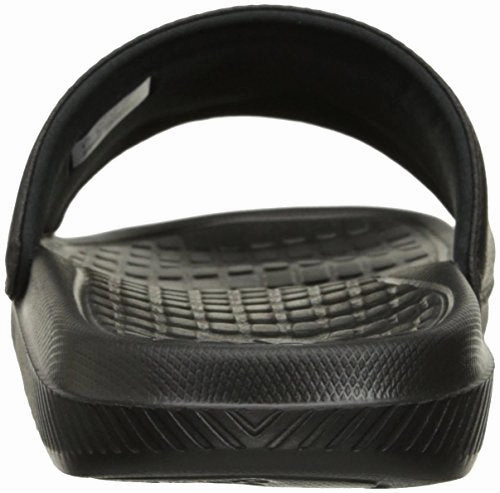 adidas Men's Shoes | Voloomix Slide Sandals, Black/Metallic Silver/Black, (10 M US) Adidas Leather Casual Shoes