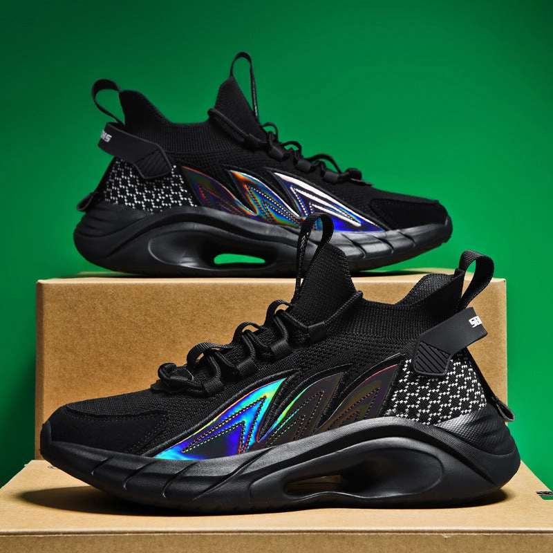 Big Kids' Originals Handball Spezial Casual Shoes Ultralight Flying Woven Breathable Sequin Lace-up Socks Shoes Old Shoes Men