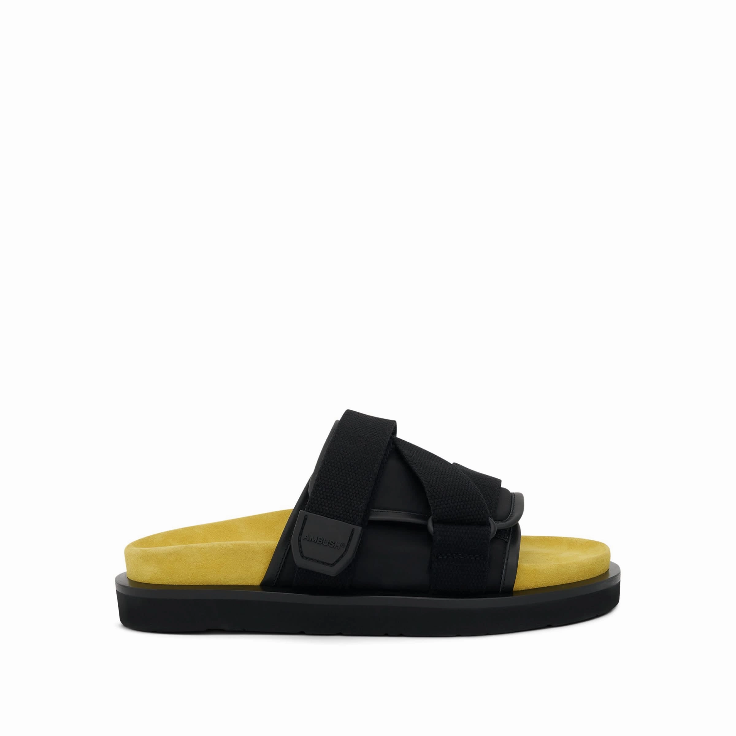 Dress Sandals Reviews Paddle Sandal in Black/Yellow