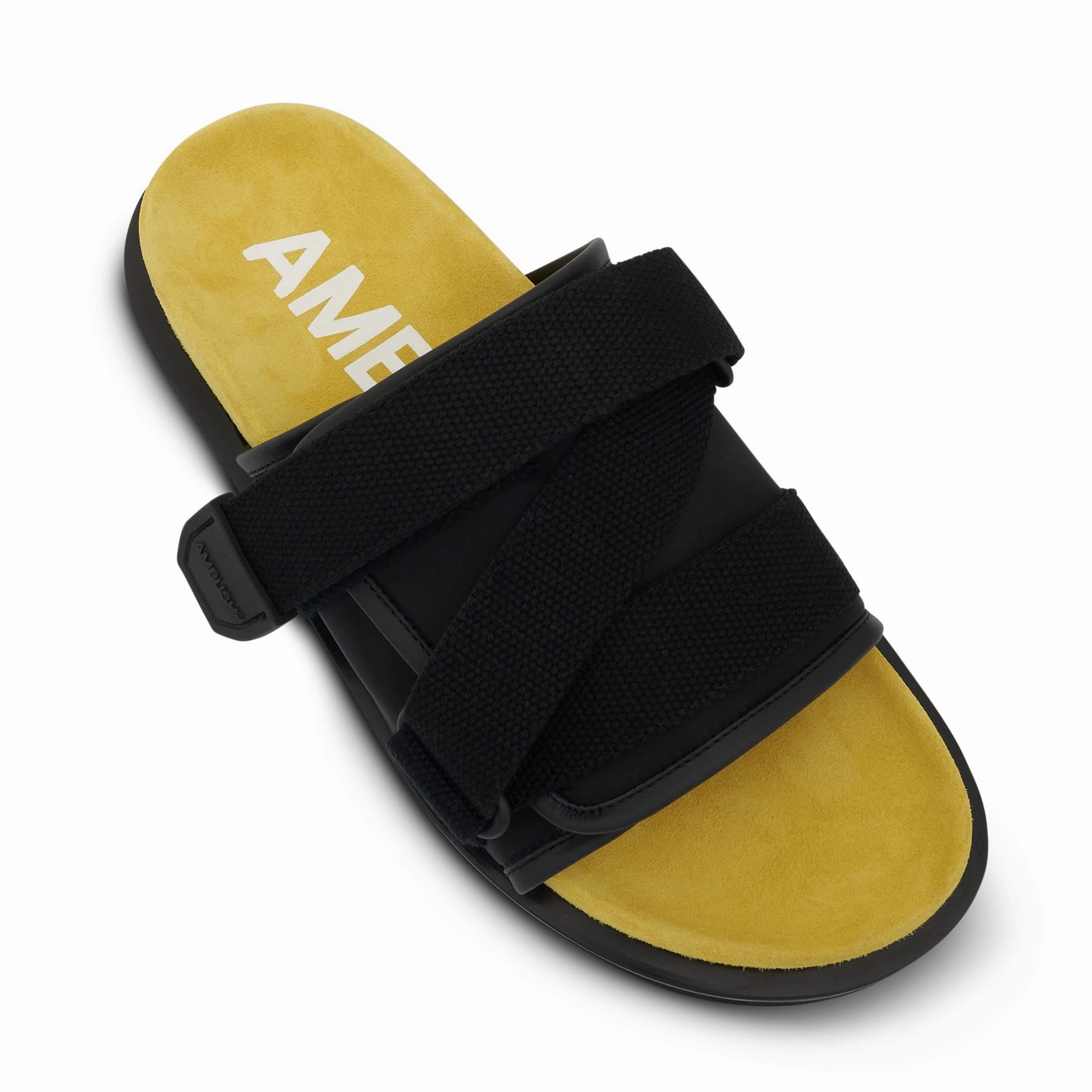 Paddle Sandal in Black/Yellow Bedrock Sandals Mountain Clog
