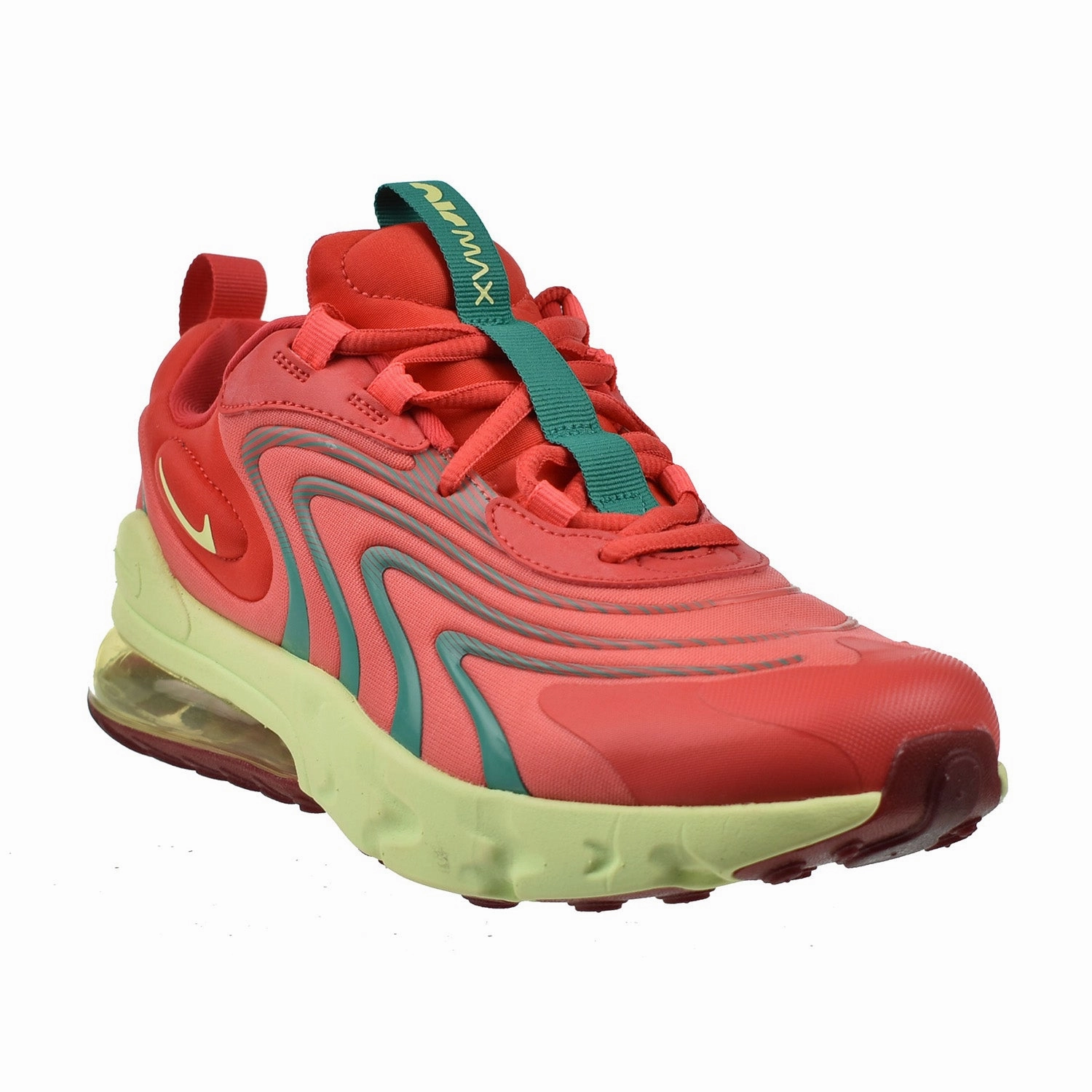 Nike Air Max 270 React ENG (GS) Big Kids' Shoes Track Red-Magic Ember Best Asics Stability Shoes