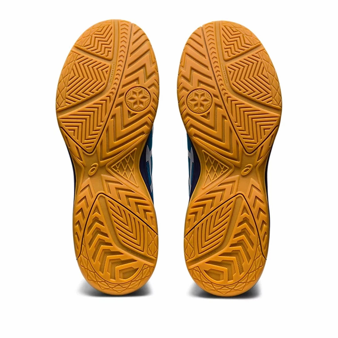 ASICS Upcourt 5 Men's Badminton Shoes Island Blue / White Asics Gel-game 9 Pickleball Shoes