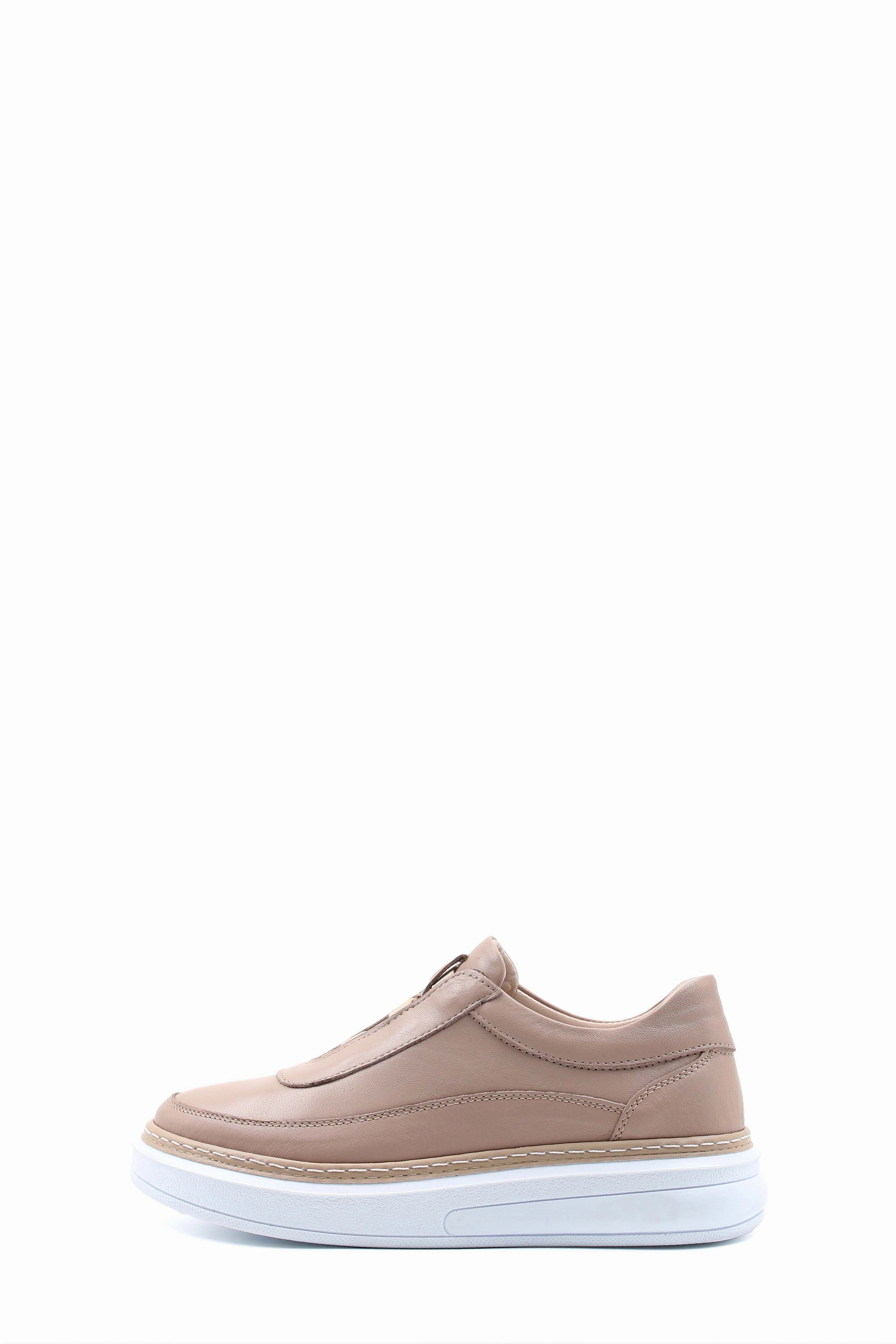 FST Genuine Leather Women's Casual Shoes 583ZA7024 MAHOGANY - Castricum Best Casual Shoes For Rain