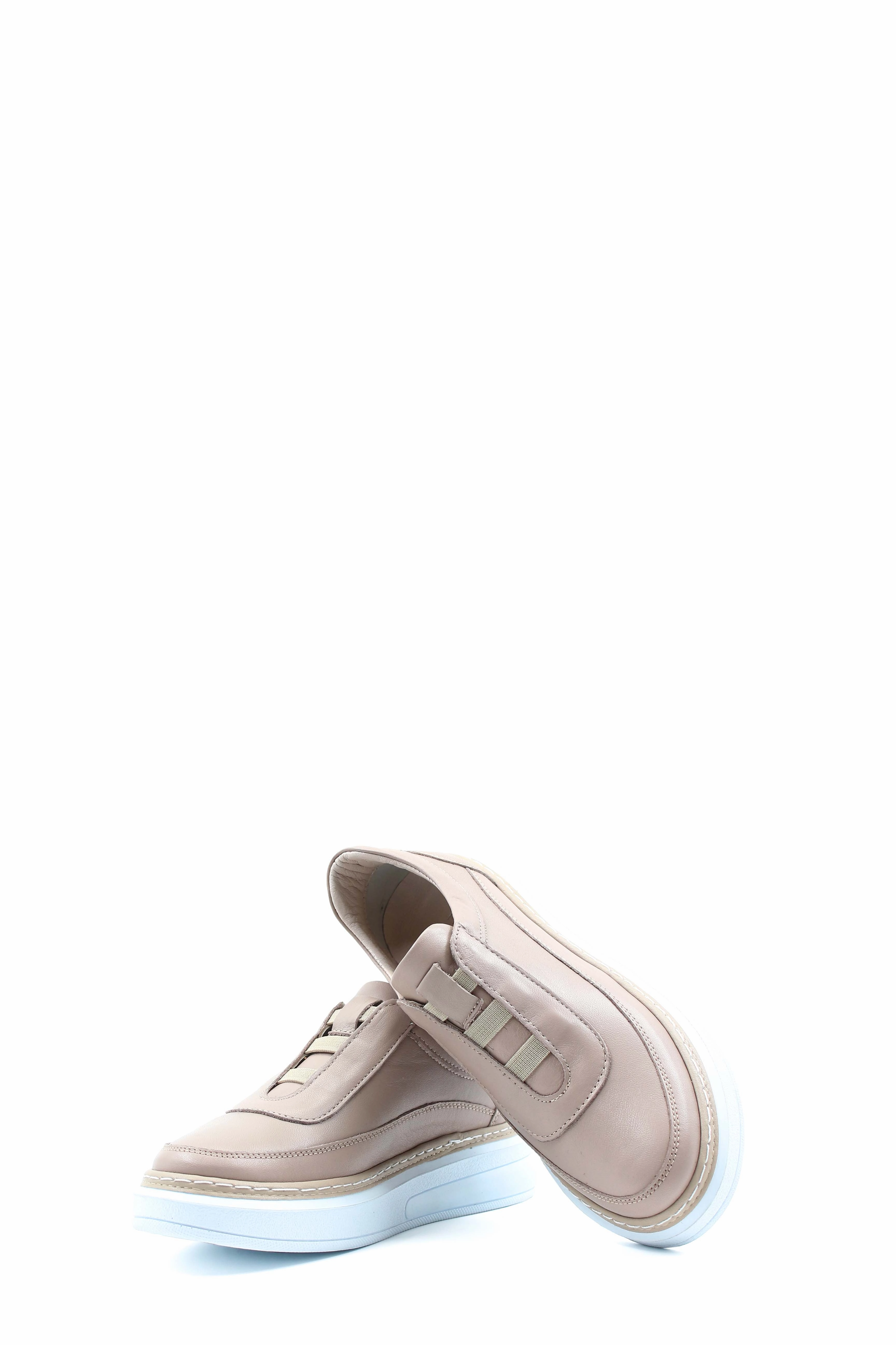 FST Genuine Leather Women's Casual Shoes 583ZA7024 MAHOGANY - Castricum Summer Casual Shoes