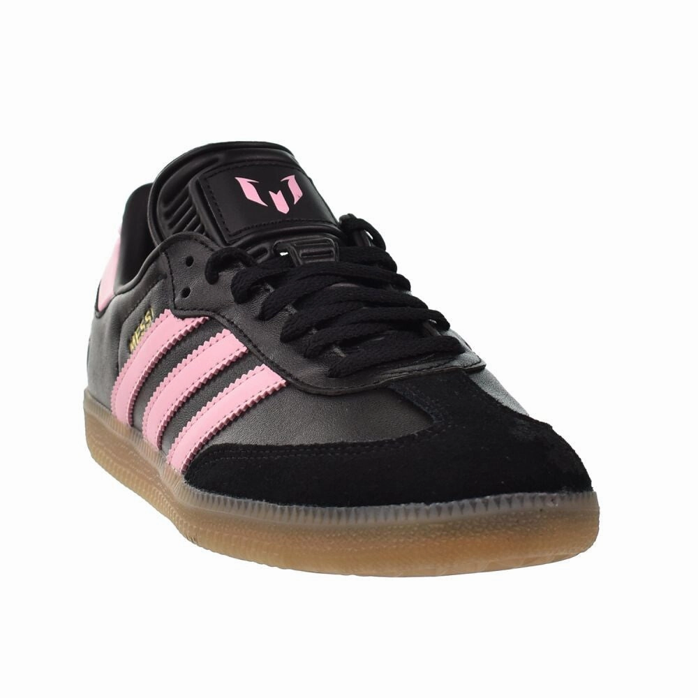 Adidas S2g Spikeless Golf Shoe Adidas Samba Messi Men' Shoes Black/Gold/Gum jp7845