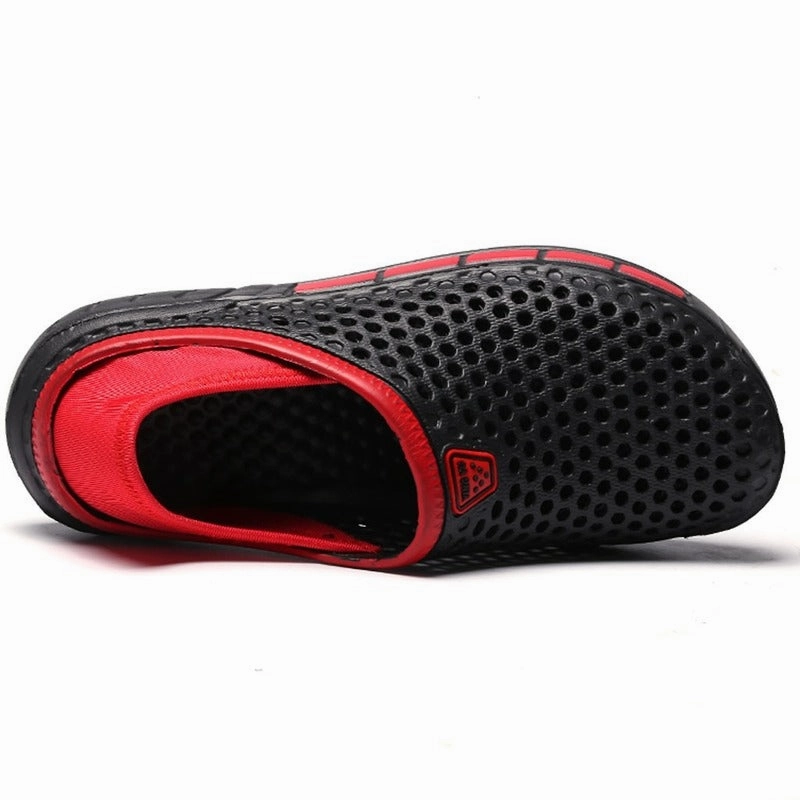 Ikea Slippers Unisex Summer Hollow Slippers Fashion Outdoor Breathable Couple Beach Sandal