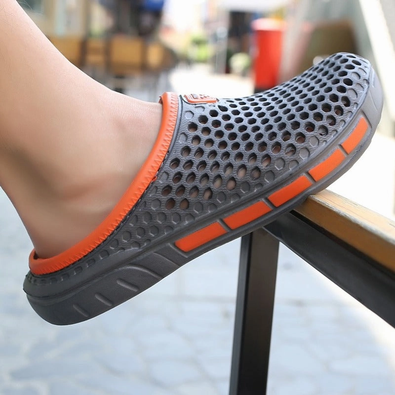 Espadrille Slide Sandals Unisex Summer Hollow Slippers Fashion Outdoor Breathable Couple Beach Sandal