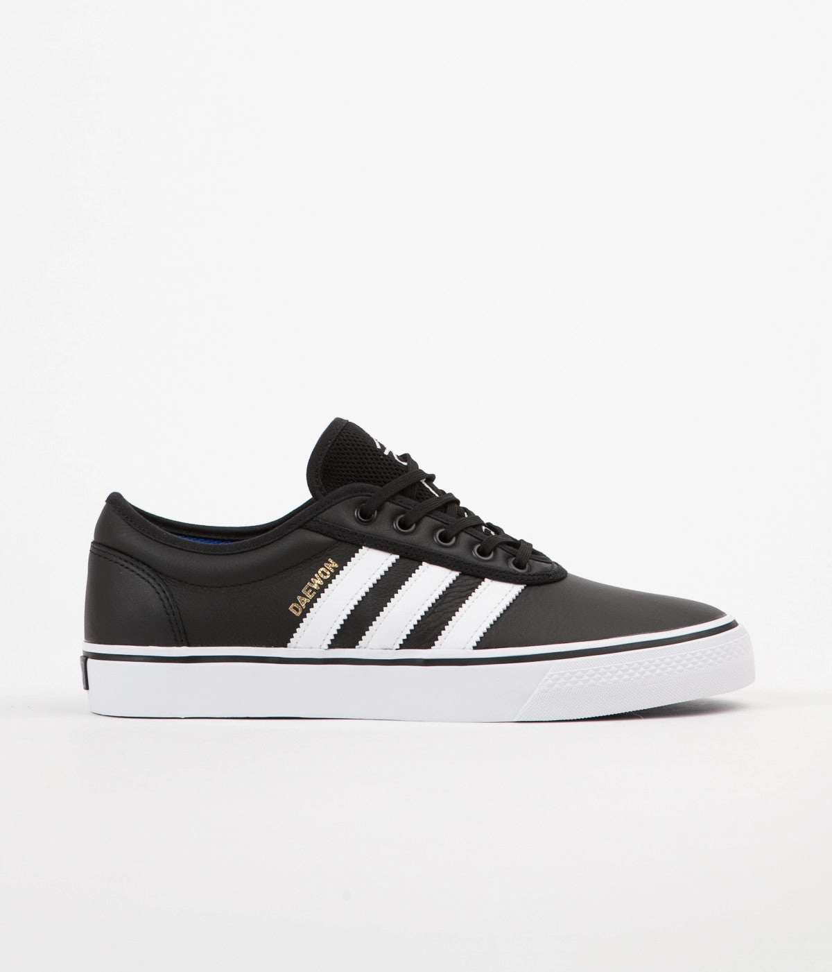 Adidas Adi-Ease x Daewon Shoes - Core Black / White / Gold Metallic Adidas Forum 84 Low Adv Shoes