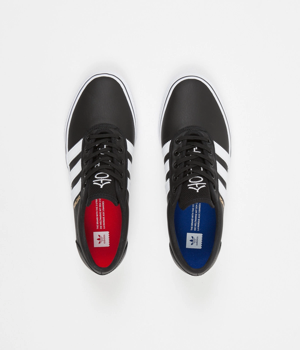 Adidas Samba Indoor Soccer Shoes Adidas Adi-Ease x Daewon Shoes - Core Black / White / Gold Metallic