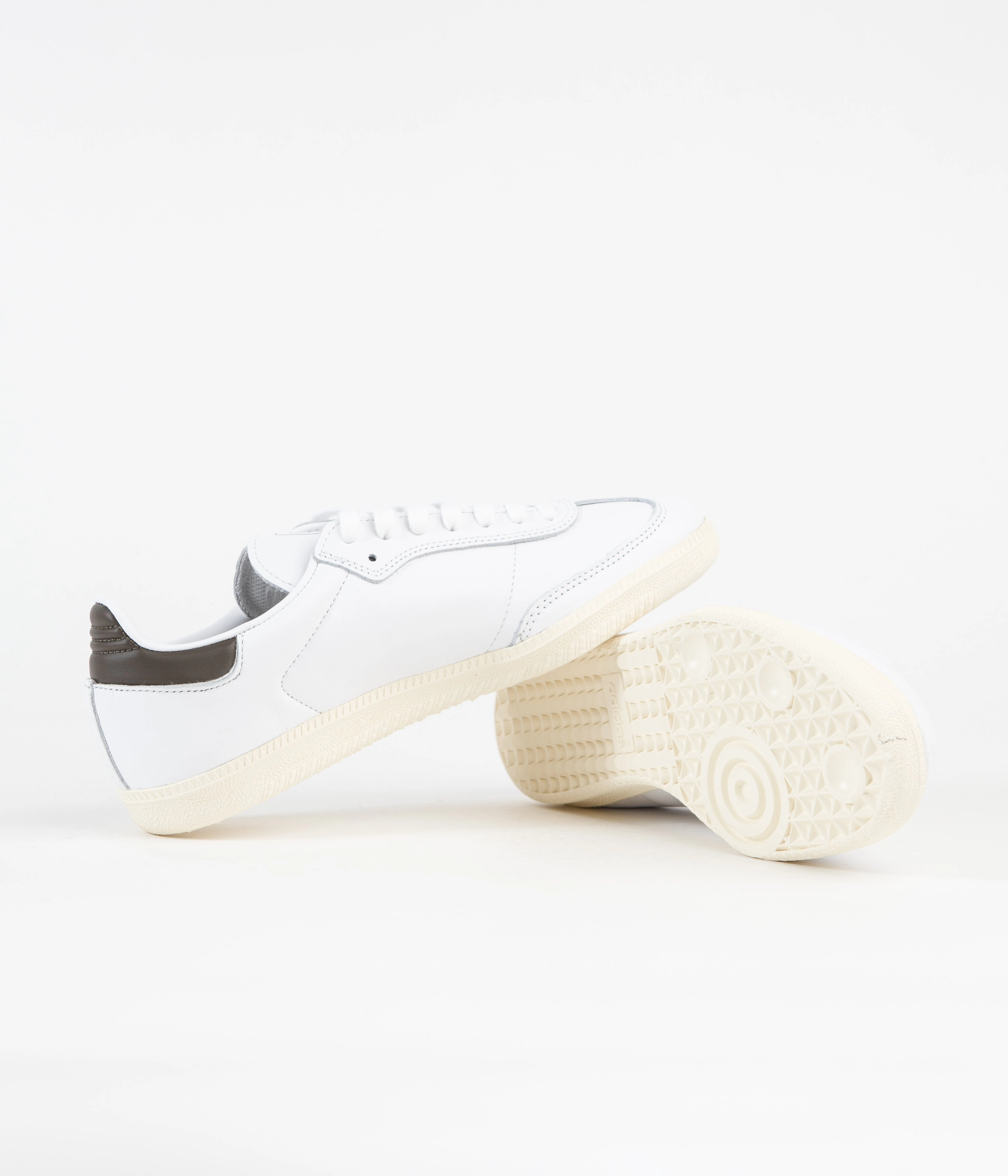 Adidas Samba ADV Shoes - FTWR White / FTWR White / Shadow Olive Boost Adidas Golf Shoes
