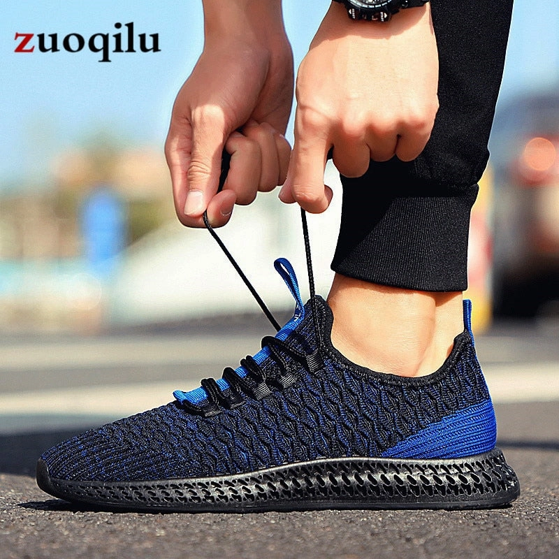 2019 Casual Shoes Men's Casual Mesh Flat Men Shoes Patent Shoes Flats