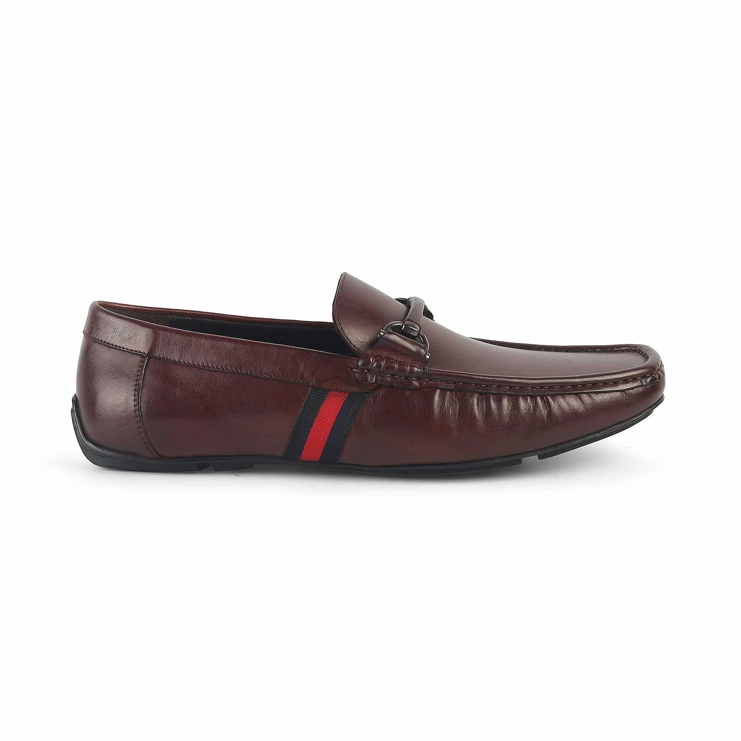 Grey Loafers Tresmode Monoco Wine Men's Leather Driving Loafers