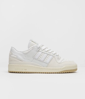 Adidas Forum 84 Low ADV Shoes - Chalk White / White / Cloud White Adidas Lite Racer Adapt Shoes