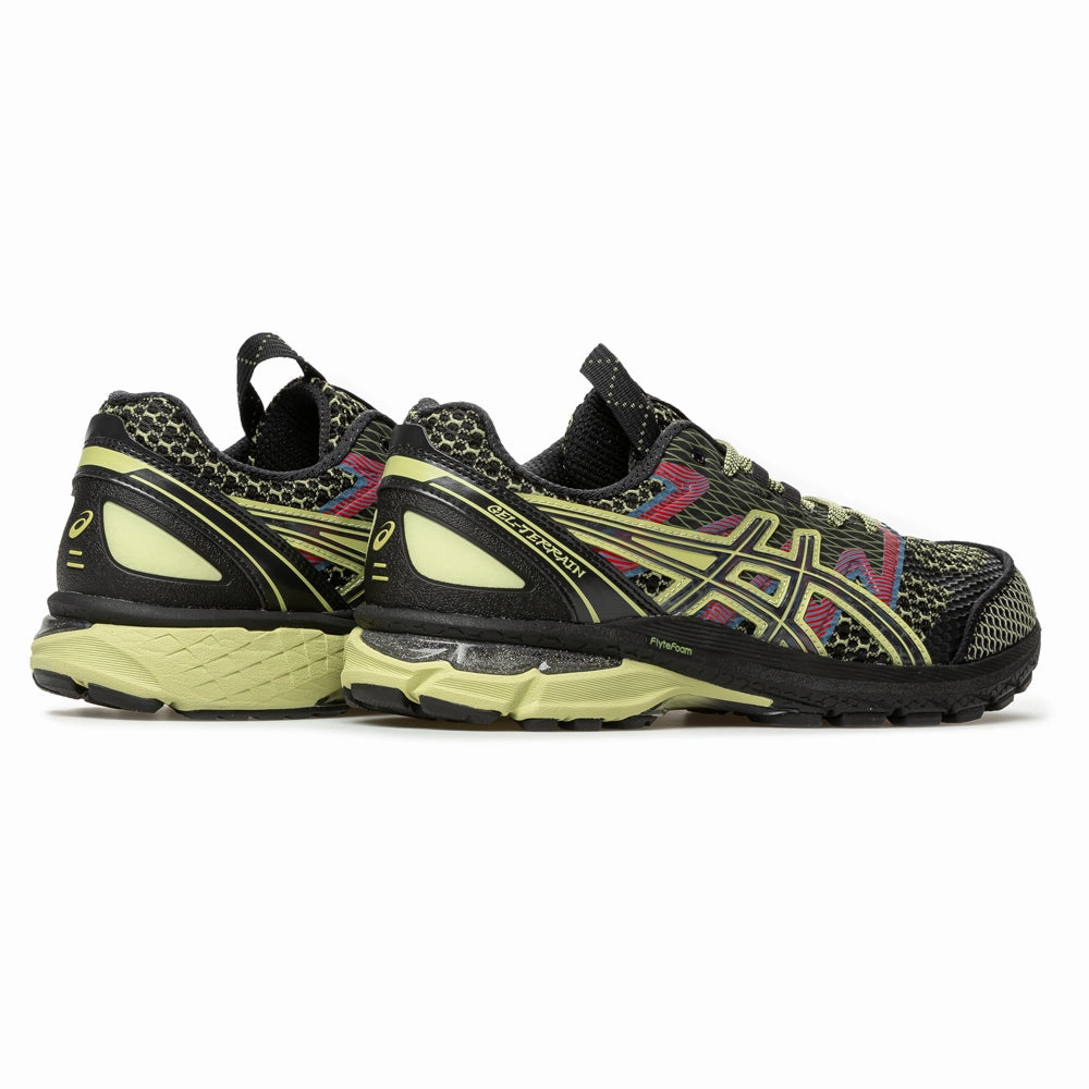 US4-S Gel-Terrain Kiko Curation | Black Neon Lime Asics Gt-1000 12 Running Shoes