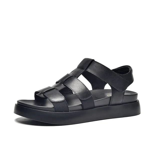 USS Shoes Luke Women's Leather Sandal Halcyon Sandals Resort