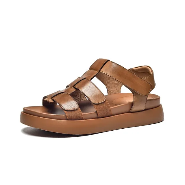 Sandals To Wear With Dresses USS Shoes Luke Women's Leather Sandal