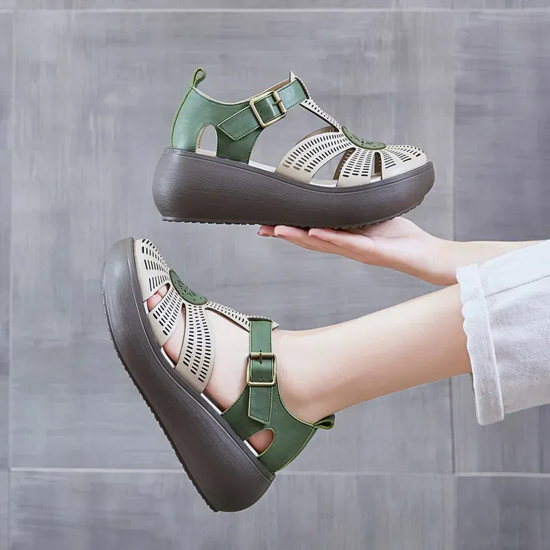 USS Shoes Maitte Women's Platform Sandal Sandals Royal Bahamian Spa Resort