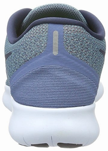 Nike Women Free RN Running Shoe, Ocean Fog/Midnight Navy-Hyper Turq 831509-403 (6) Best Asic Shoe