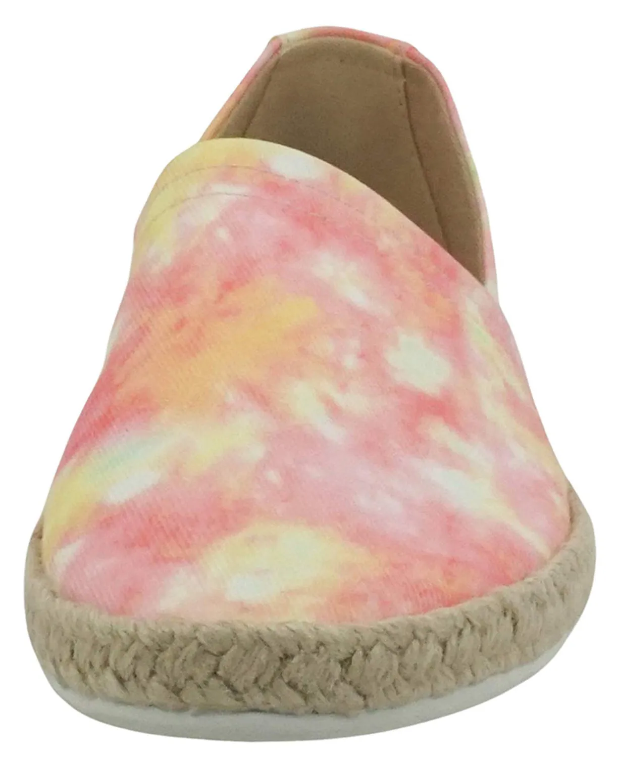 Betty-S DYE Pink Soda Round Toe Loafers