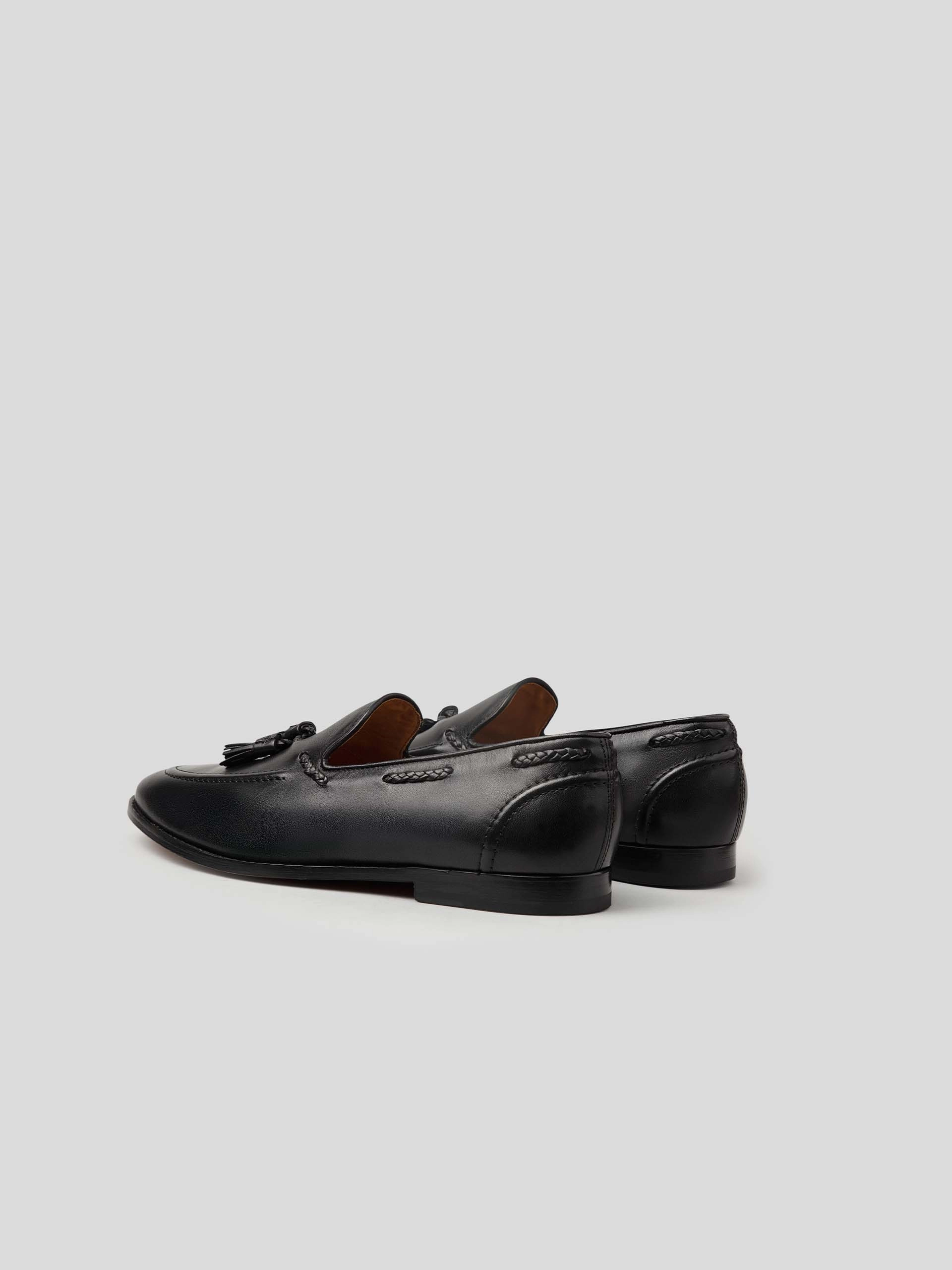 Frederick Tassel Loafer - Black Loafers Sports Bar