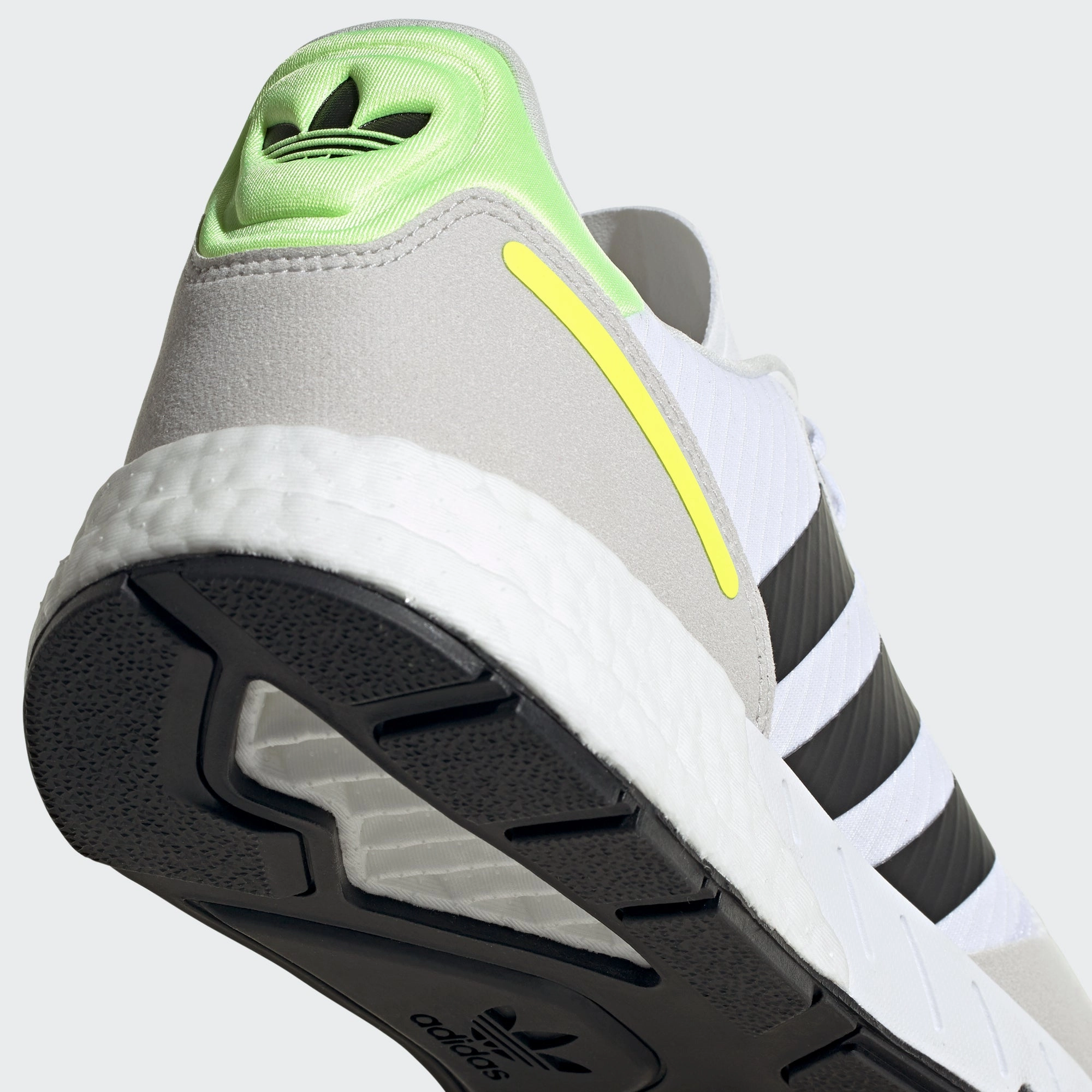 Adidas Stability Shoes Men's adidas Originals ZX 1K Boost Shoes White