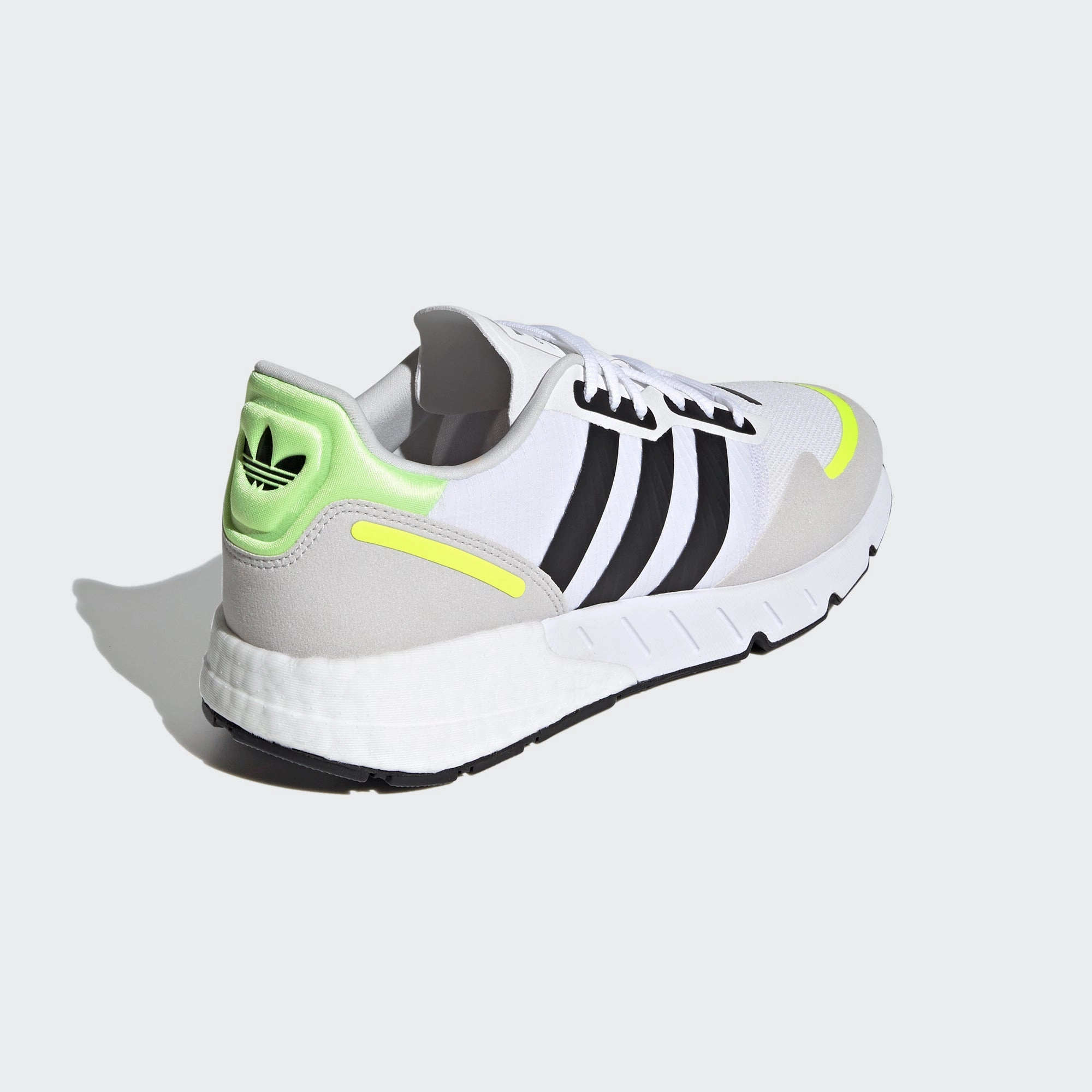 Men's adidas Originals ZX 1K Boost Shoes White Adidas Shoes Campus