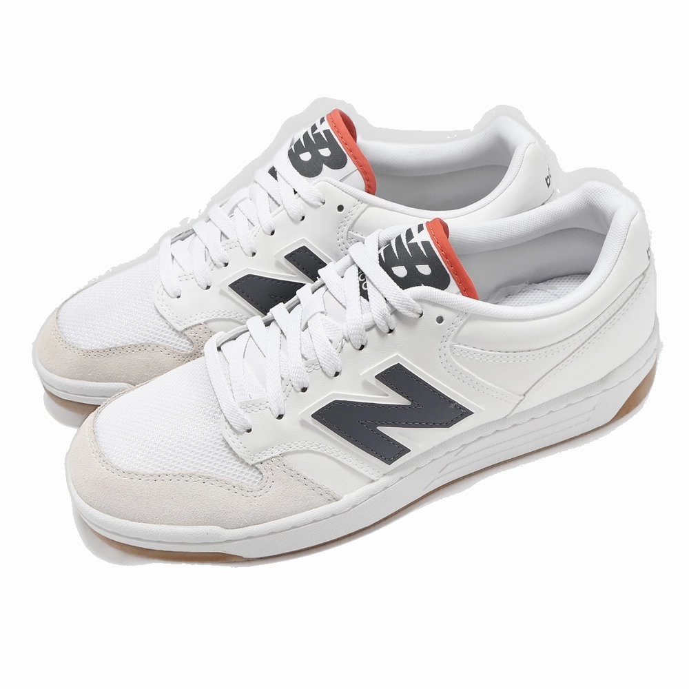 New Balance Xxwide New Balance Men's 480 Shoes - White / Dark Arctic Grey / Gulf Red