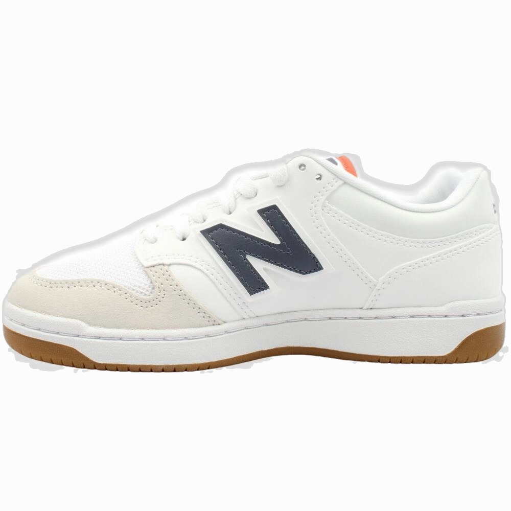 New Balance 1010 Tiago New Balance Men's 480 Shoes - White / Dark Arctic Grey / Gulf Red