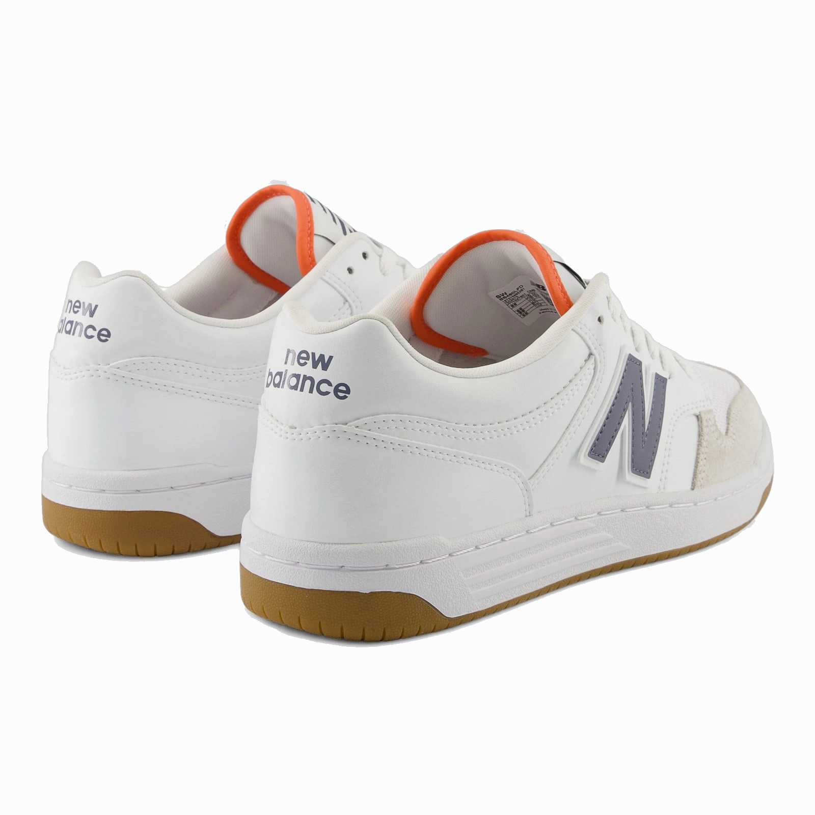 New Balance Men's 480 Shoes - White / Dark Arctic Grey / Gulf Red New Balance Store In Virginia Beach