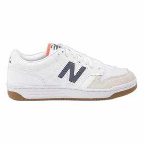 New Balance Men's 480 Shoes - White / Dark Arctic Grey / Gulf Red New Balance 1500 V6