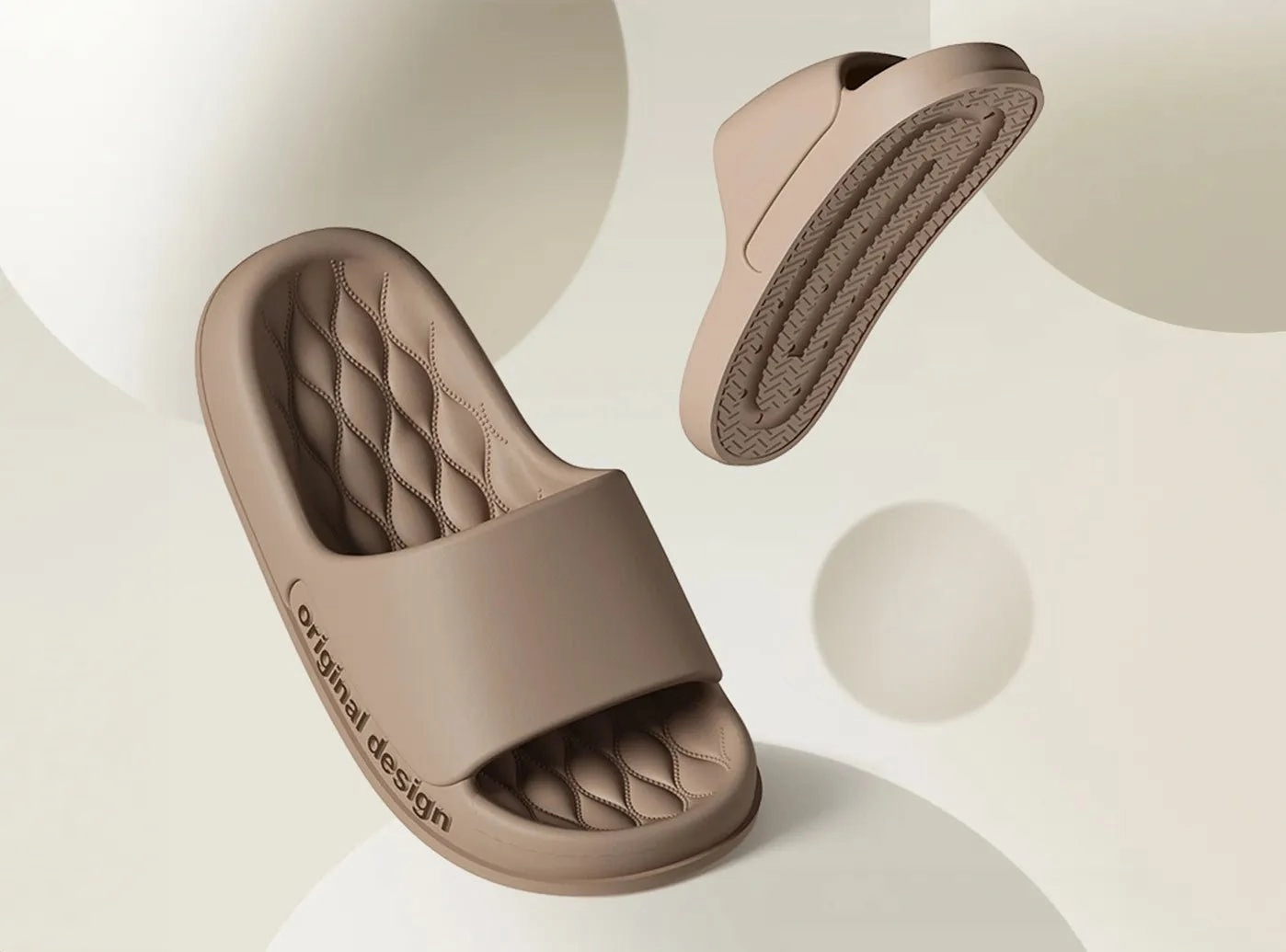 La Dodgers Slippers FitVille Men's Shower Slippers