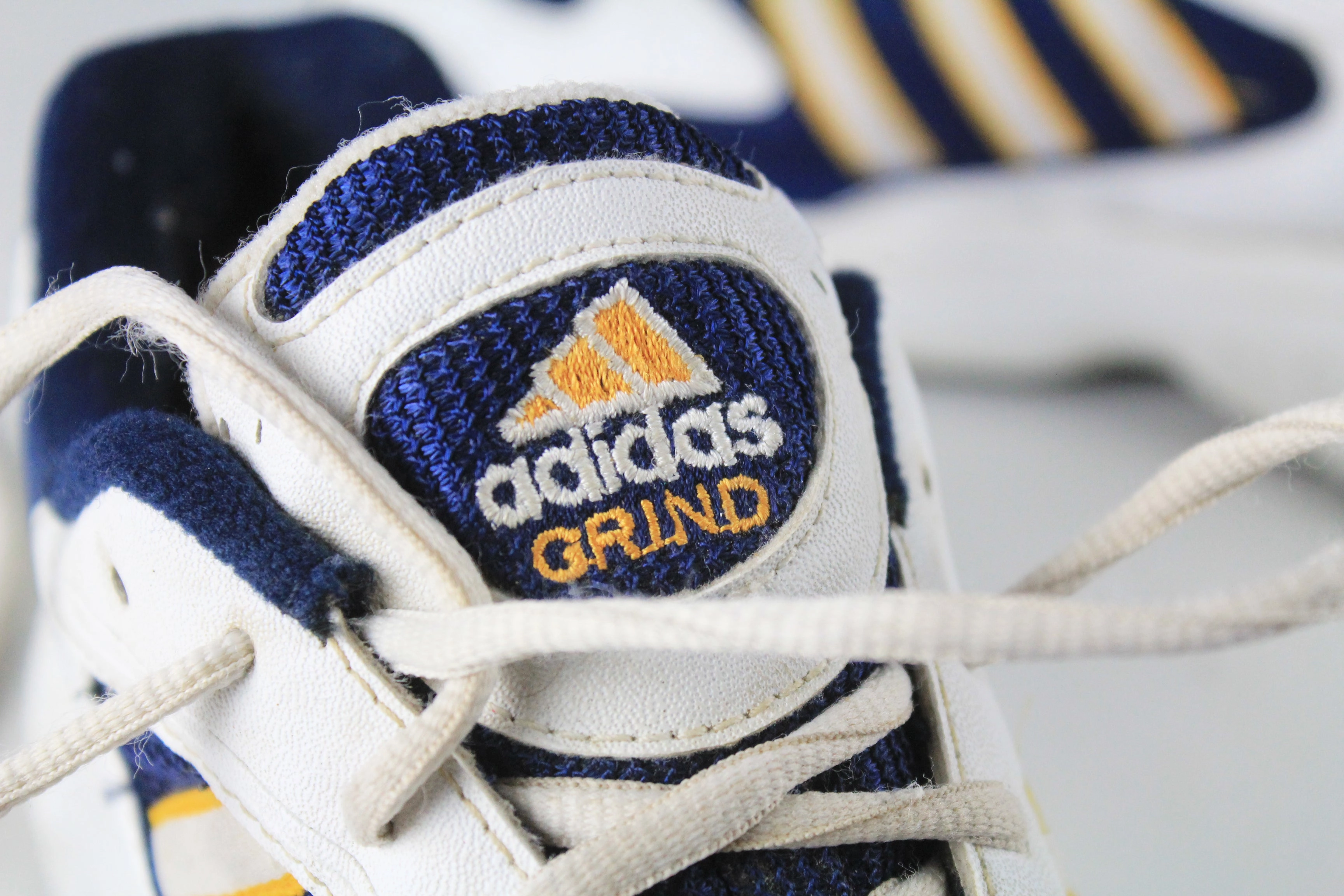 Vintage Adidas Grind Sneakers US 7 Adidas Canvas Tennis Shoes