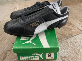 Athletic Shoe Asics Vintage Puma Pele 10 Soccer Football Cleats, Boots, Shoes, Size 9 ###