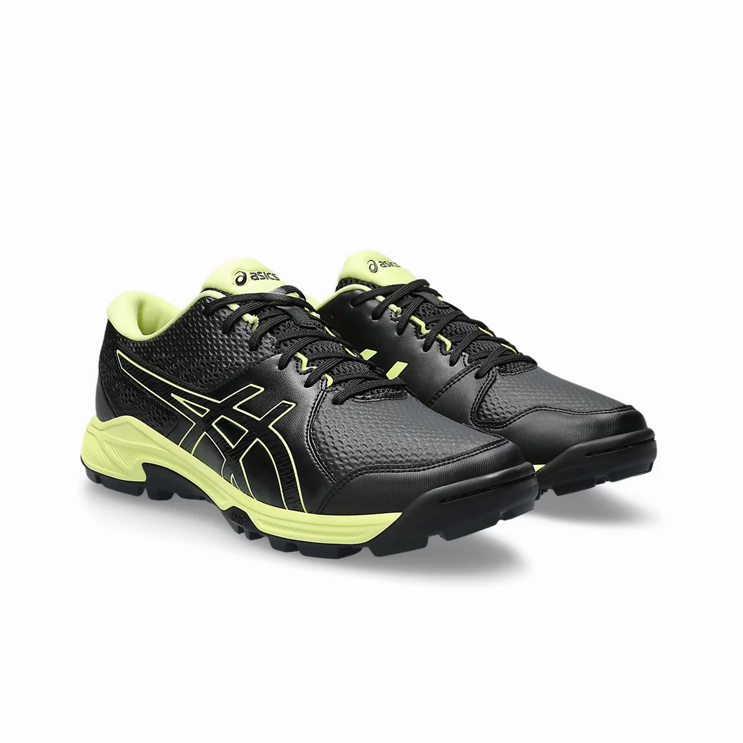 Asics Gel Peake 2 Men's Cricket Shoes - Black/Glow Yellow Best Asics Neutral Shoes