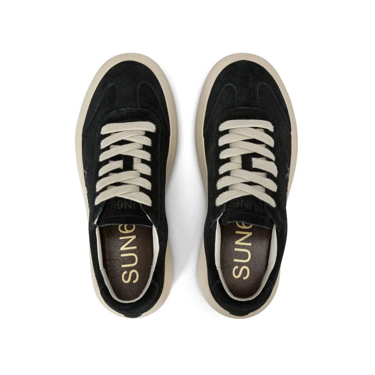 SUN68 JUNO SUEDE BLACK SNEAKERS FOR WOMEN Sneakers Ozweego