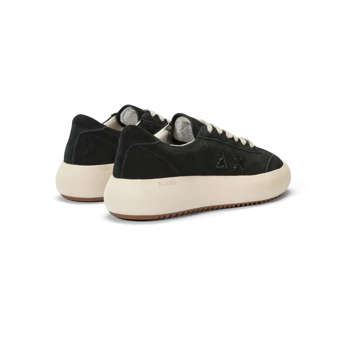 SUN68 JUNO SUEDE BLACK SNEAKERS FOR WOMEN Salsa Dance Sneakers