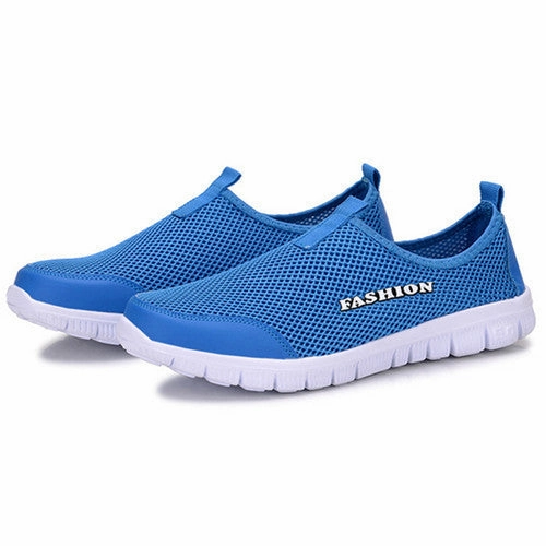 White Shoes Flats Summer Casual Shoes Male Lazy Network Shoes Men Foot Wrapping Breathable Shoes Drop Size 46 XMR199