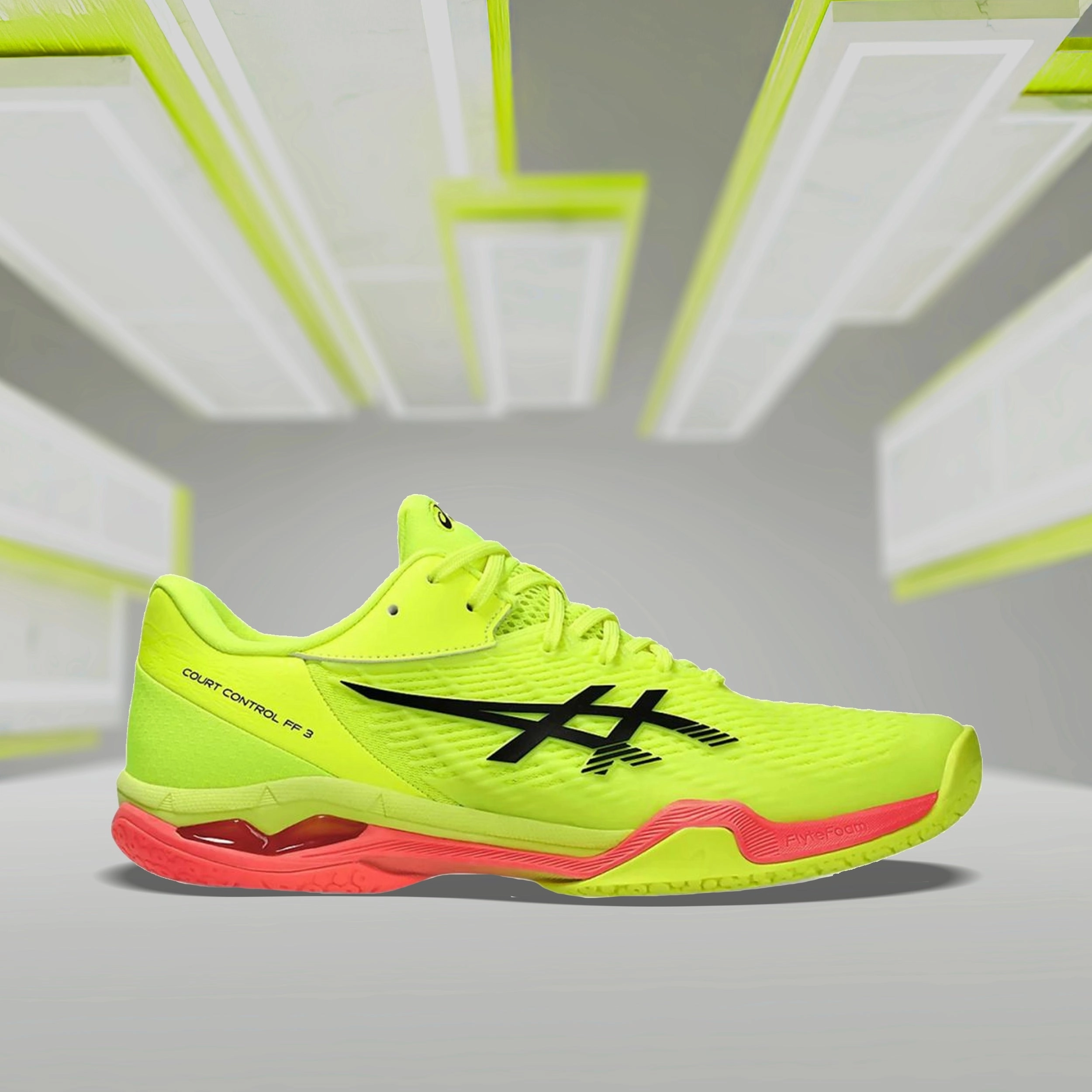 Asics Gel Kayano Sale Shoes Asics Court Control FF3 Paris (Safety Yellow/ Black) Badminton Shoes