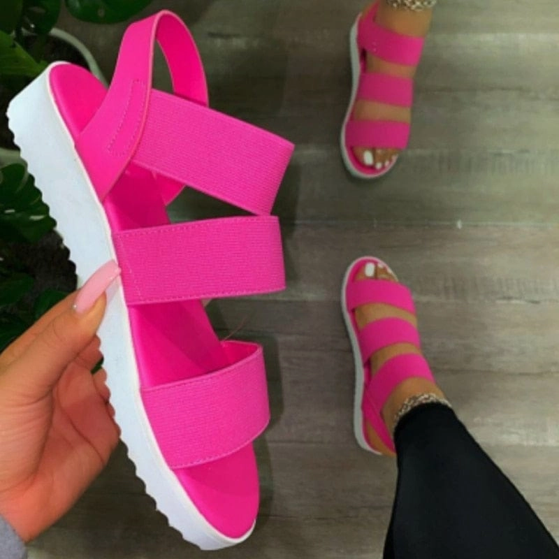 Sandals Grenada Location Women Sandals Summer Shoes Casual Slip On Ladies Flats Shoes