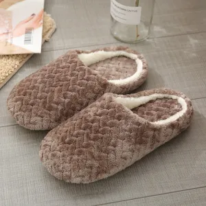 Cute Slippers For Adults Warm Plush Women Bedroom Slippers