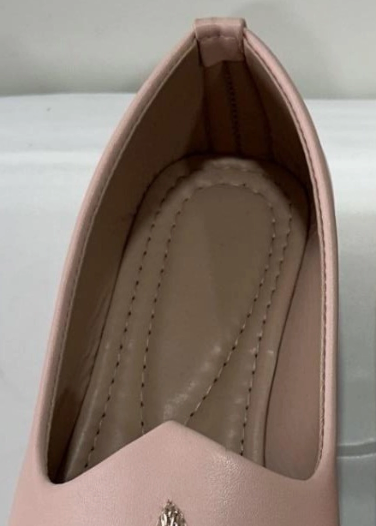 LIGHT PINK SHOES FOR MEN Goth Loafers