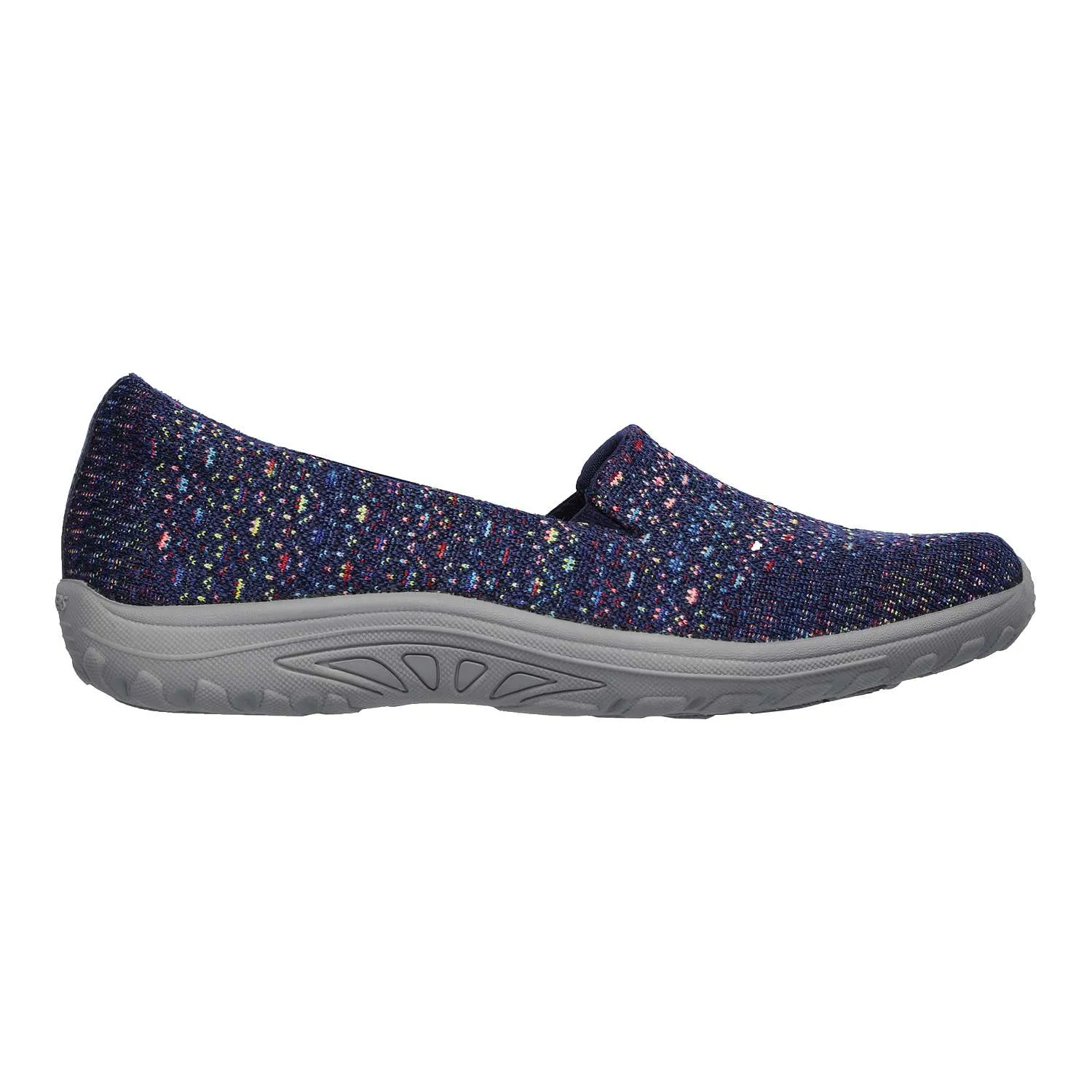 Skechers Women's Reggae Fest-Wicker-Engineered Knit Twin Gore Slip On Inexpensive Sneakers