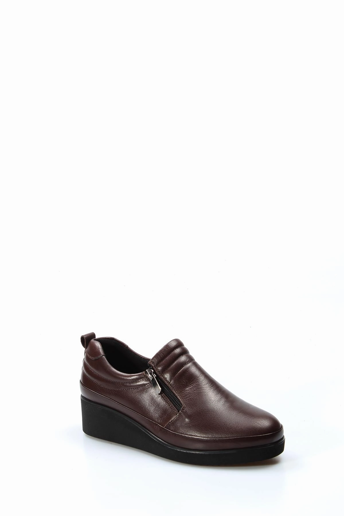 FST Genuine Leather Women's Casual Shoes 863ZA241 Brown - Ciudad del Carmen Summer Casual Breathable Shoes